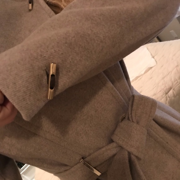 ** PRICE DROP** Calvin Klein Wool belted wrap coat - Picture 5 of 8